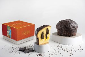 Panettone artigianale al nero modicano - Linea Mille e una notte