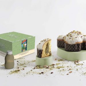 Colomba artigianale al pistacchio siciliano - Linea Mille e una notte