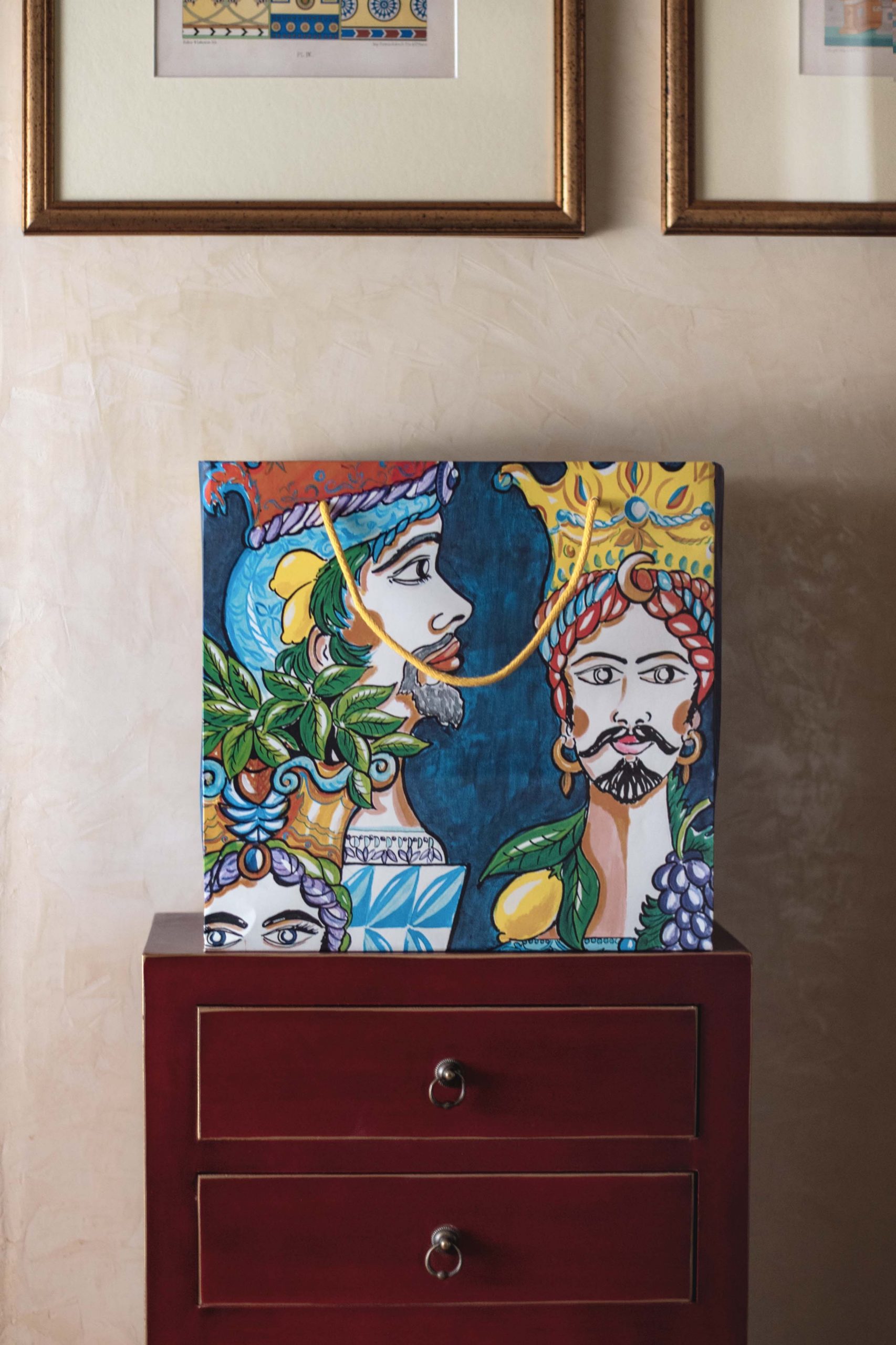 Quadro artistico colorato